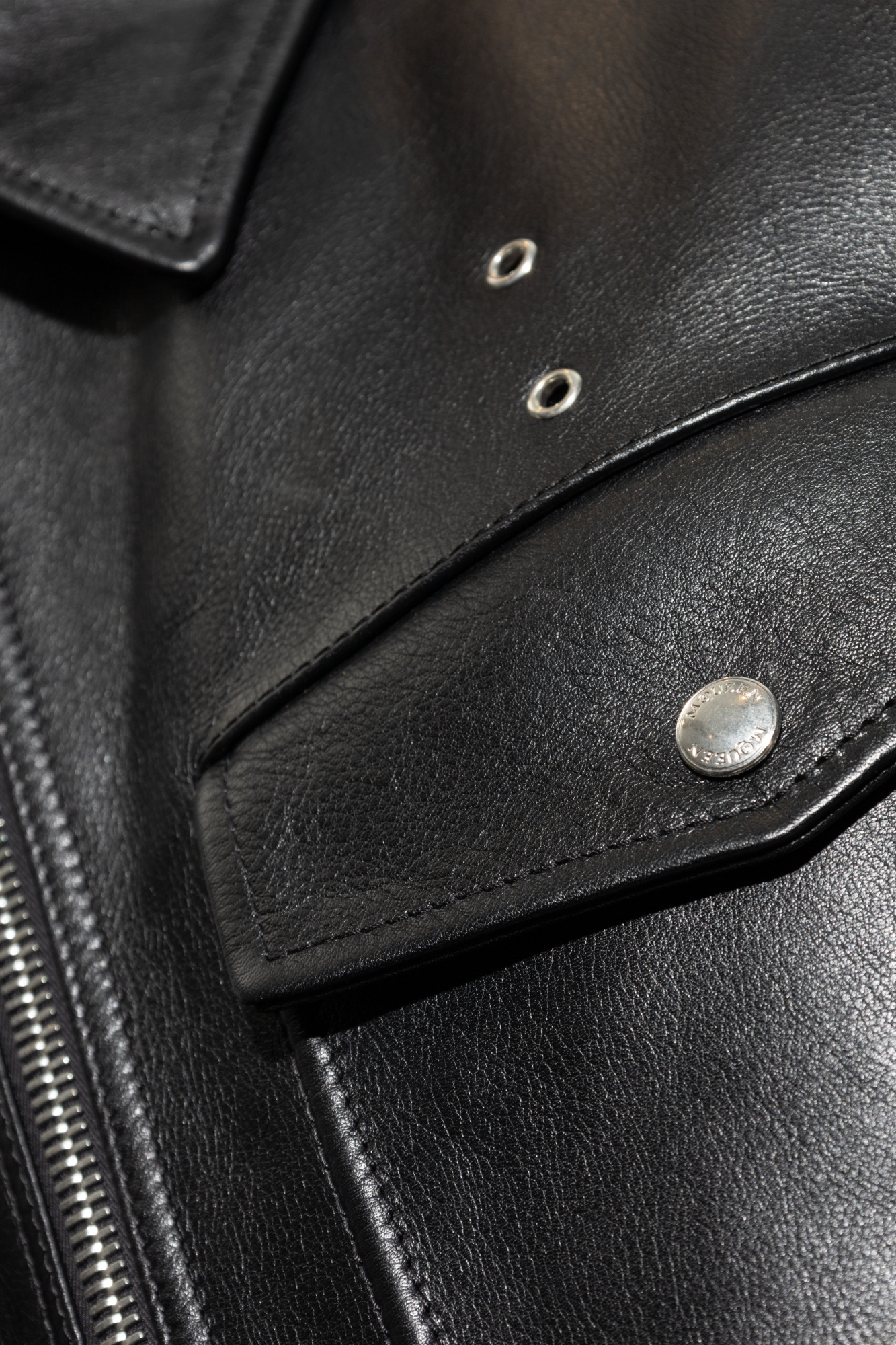 Alexander McQueen Leather Jacket | Men's Clothing | Vitkac